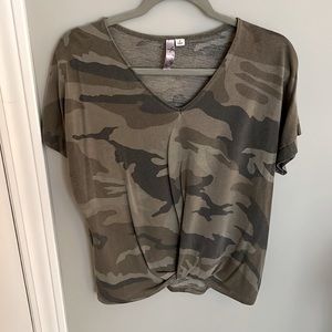 camo tee $15